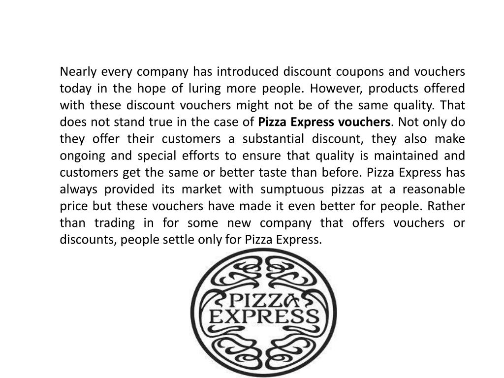 PPT Pizza Express Vouchers An Ideal Way To Save! PowerPoint