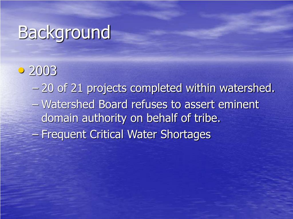 PPT Plum Creek Reservoir Water for a Better Tomorrow PowerPoint Presentation ID300752