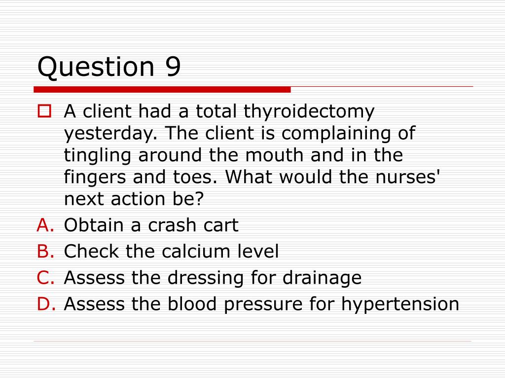 PPT Endocrine NCLEX PN Practice Questions II PowerPoint Presentation