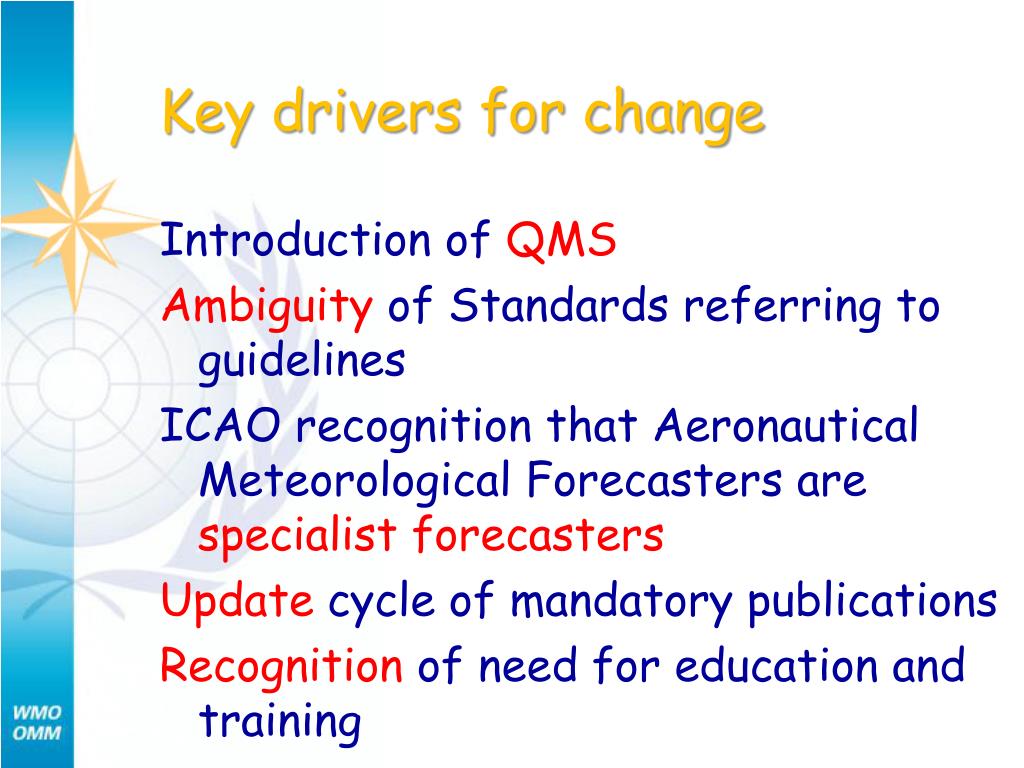 PPT Revision of WMO No. 258 and its implications, with emphasis on