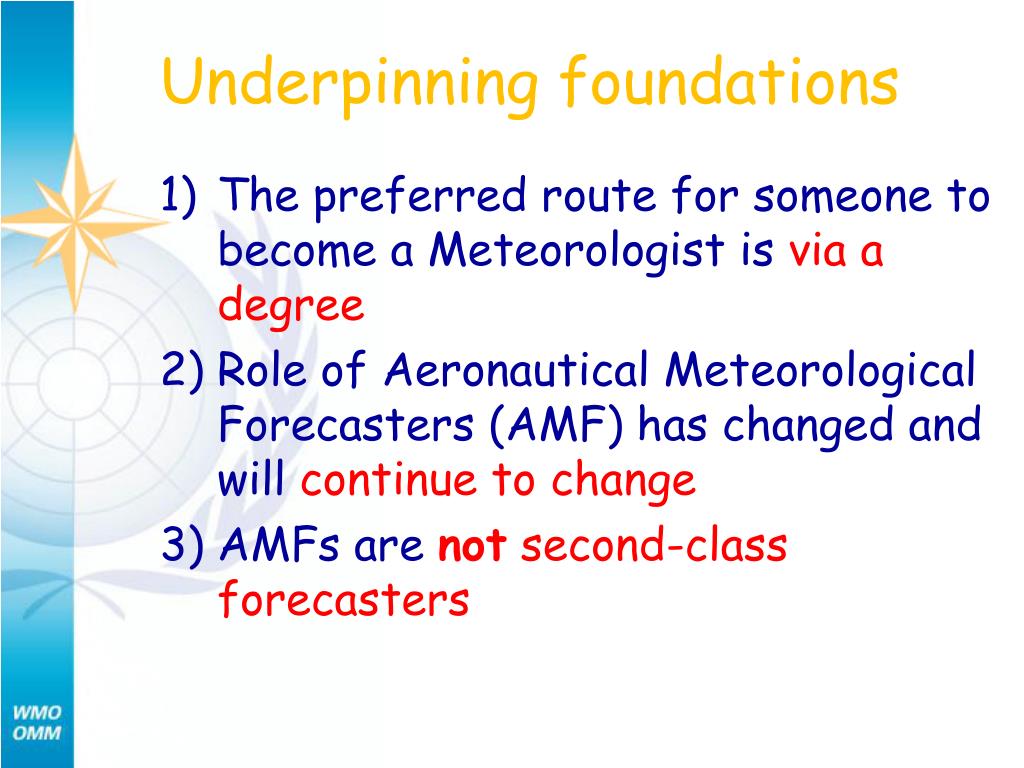 PPT Revision of WMO No. 258 and its implications, with emphasis on