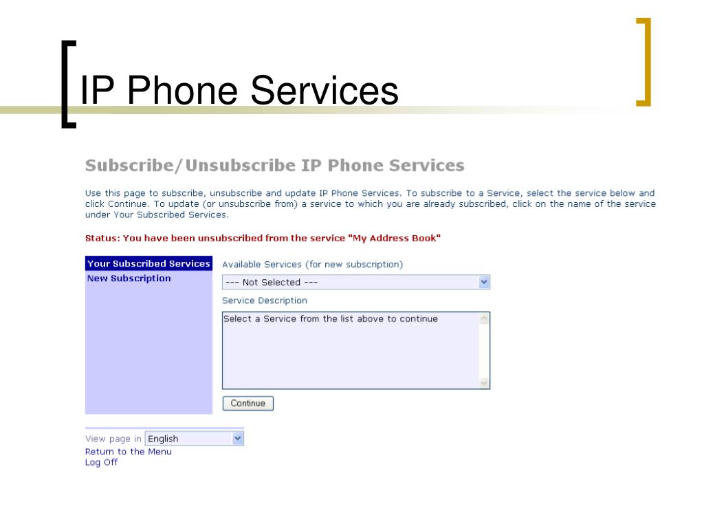PPT Voice Over IP (VoIP) The New Generation of Phones PowerPoint
