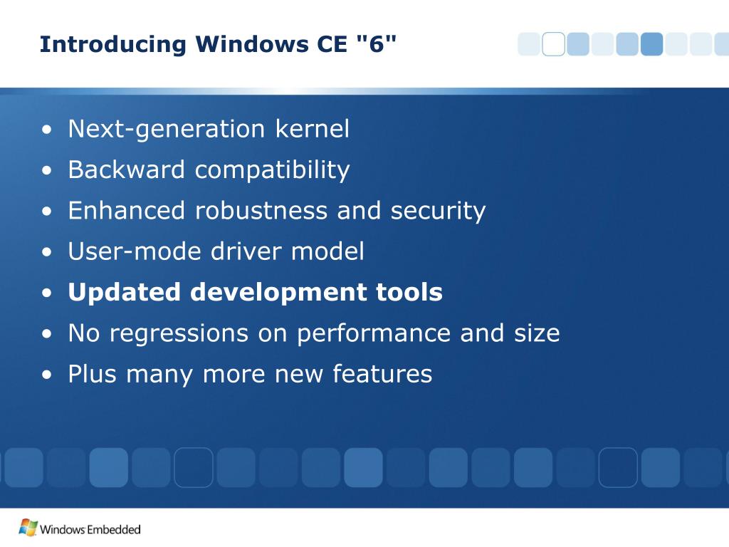PPT Application Development for Windows CE Devices PowerPoint