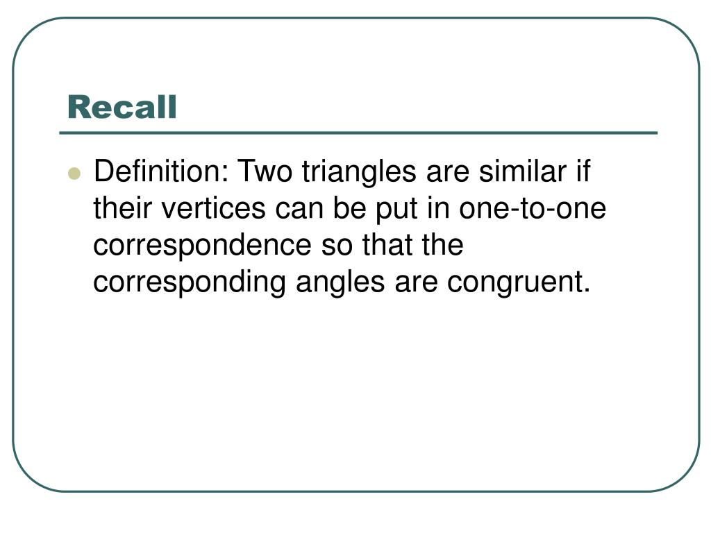 What Does Recall Commission Statement Mean Definition