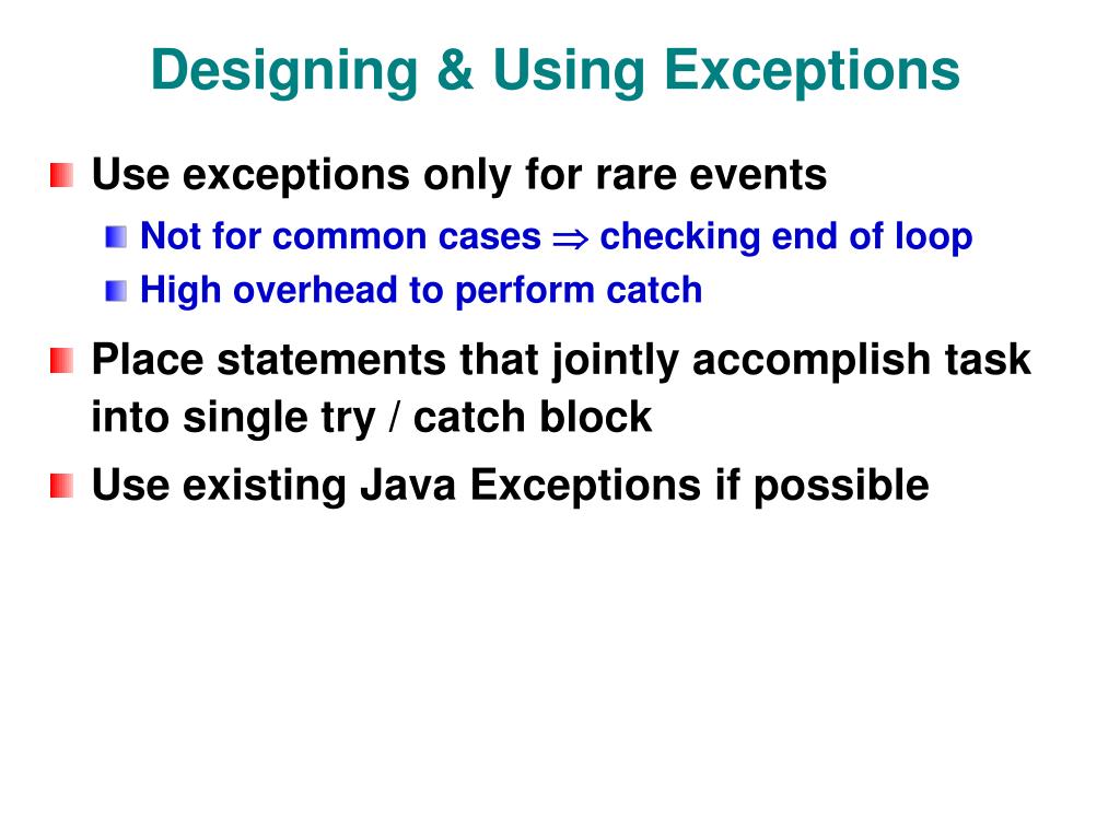 PPT Java Exceptions, Cloning, Serialization PowerPoint Presentation
