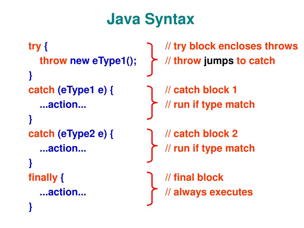 PPT Java Exceptions, Cloning, Serialization PowerPoint Presentation