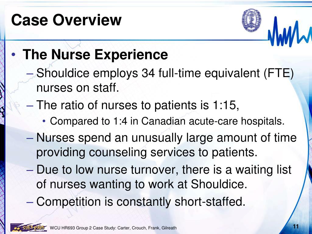 Example Of Shouldice Hospital Case Study Answers