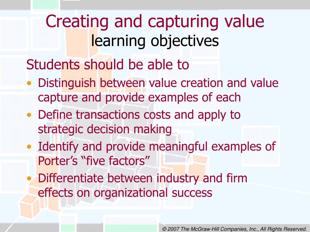 PPT Chapter 8 Economics of Strategy Creating and capturing value