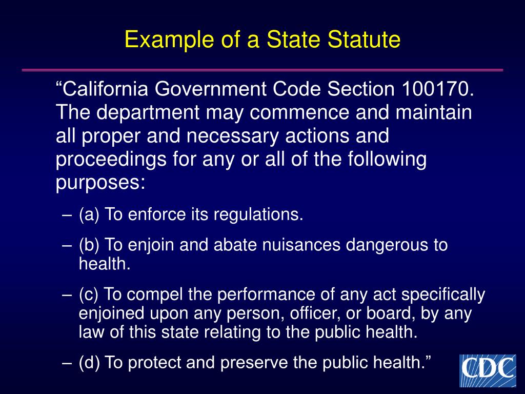 PPT Law as the Basis of Public Health Action PowerPoint Presentation