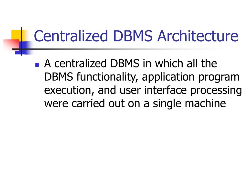 PPT Chapter 2 Database System Concepts and Architecture PowerPoint