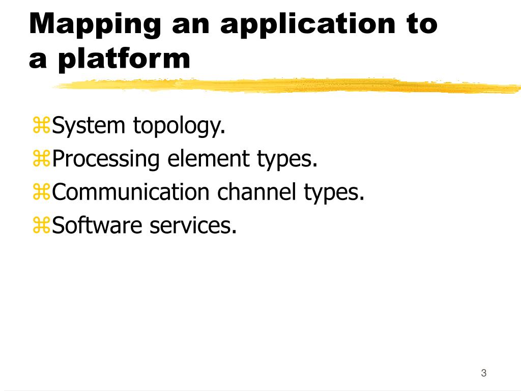 PPT PlatformBased Design Part 3, Applications PowerPoint