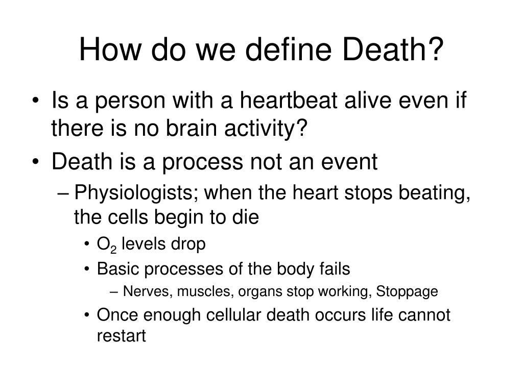 PPT Death PowerPoint Presentation, free download ID306241