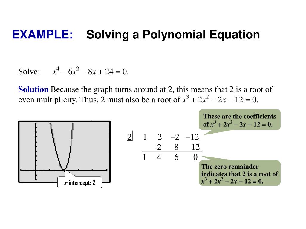 PPT The Rational Zero Theorem PowerPoint Presentation, free download