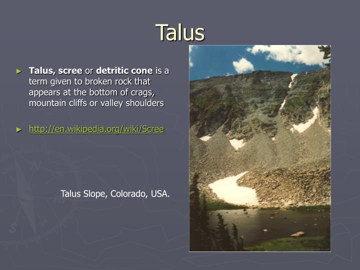 PPT Geographic Landforms PowerPoint Presentation ID308162