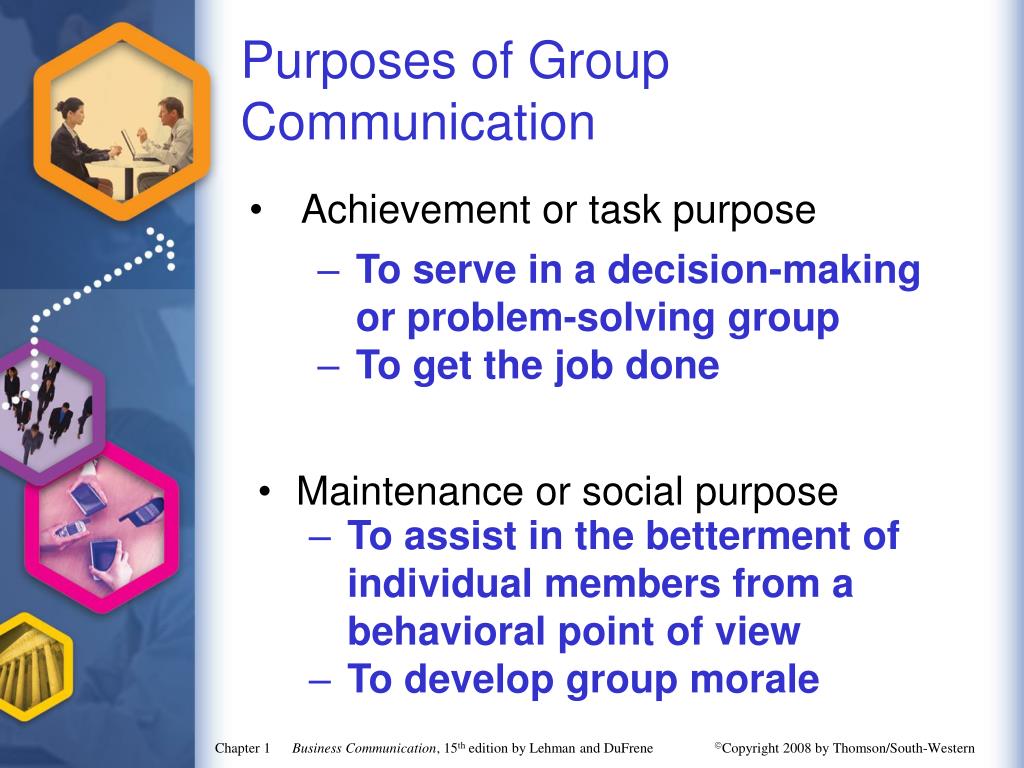PPT Establishing a Framework for Business Communication PowerPoint