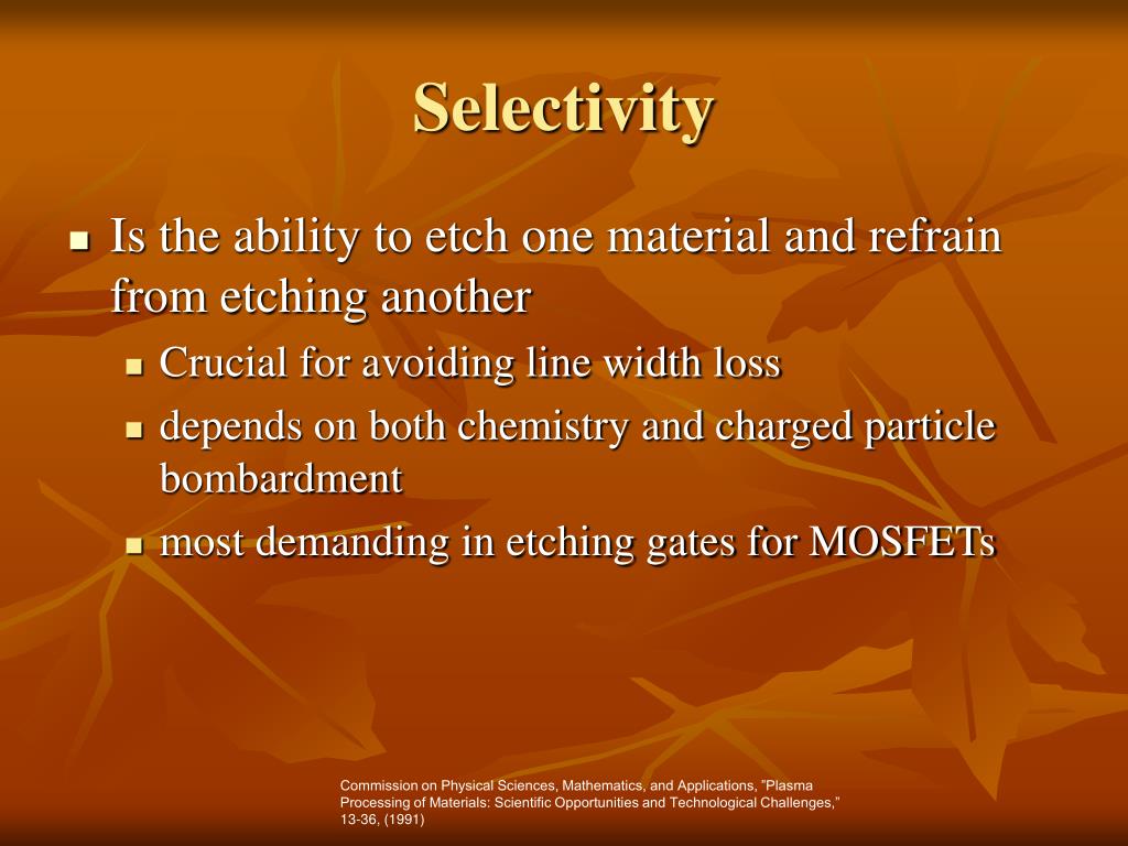 PPT Plasma Etching PowerPoint Presentation, free download ID311386