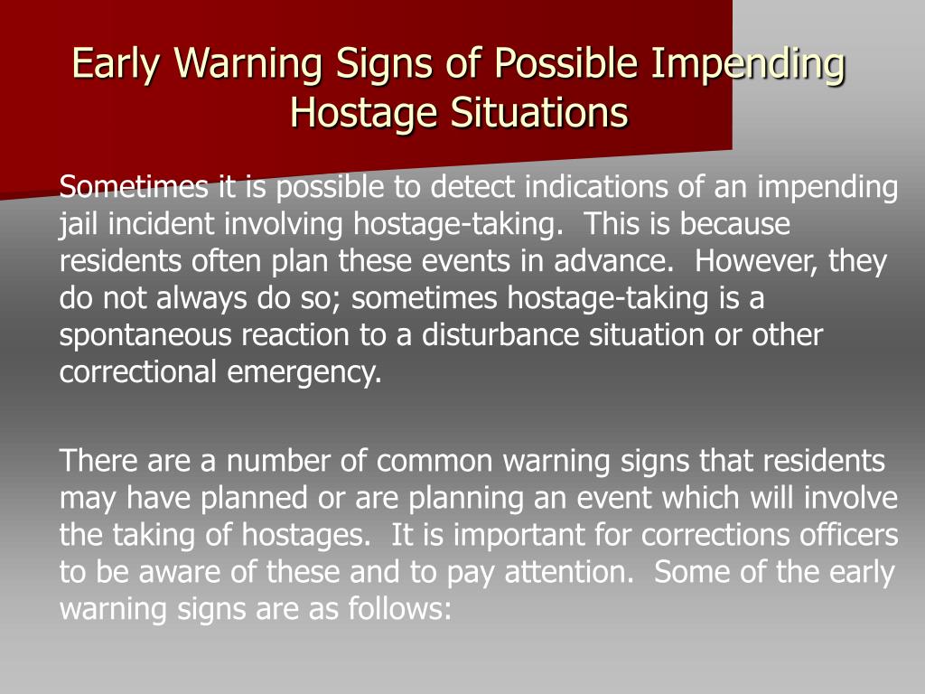 PPT Surviving a Hostage Incident PowerPoint Presentation, free