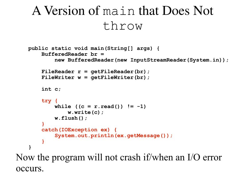 PPT Java Exception Handling PowerPoint Presentation, free download