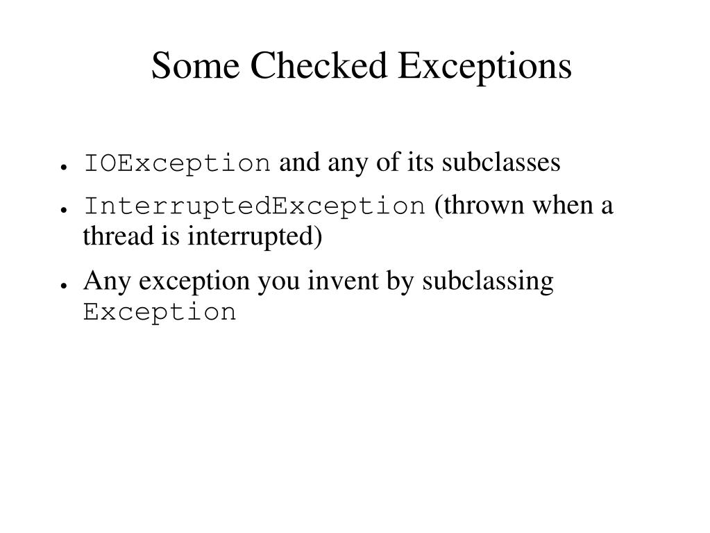 PPT Java Exception Handling PowerPoint Presentation, free download ID312922