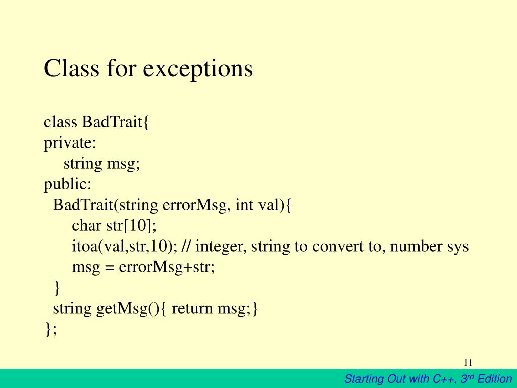 PPT Chapter 16 Exceptions, Templates, and the Standard Template