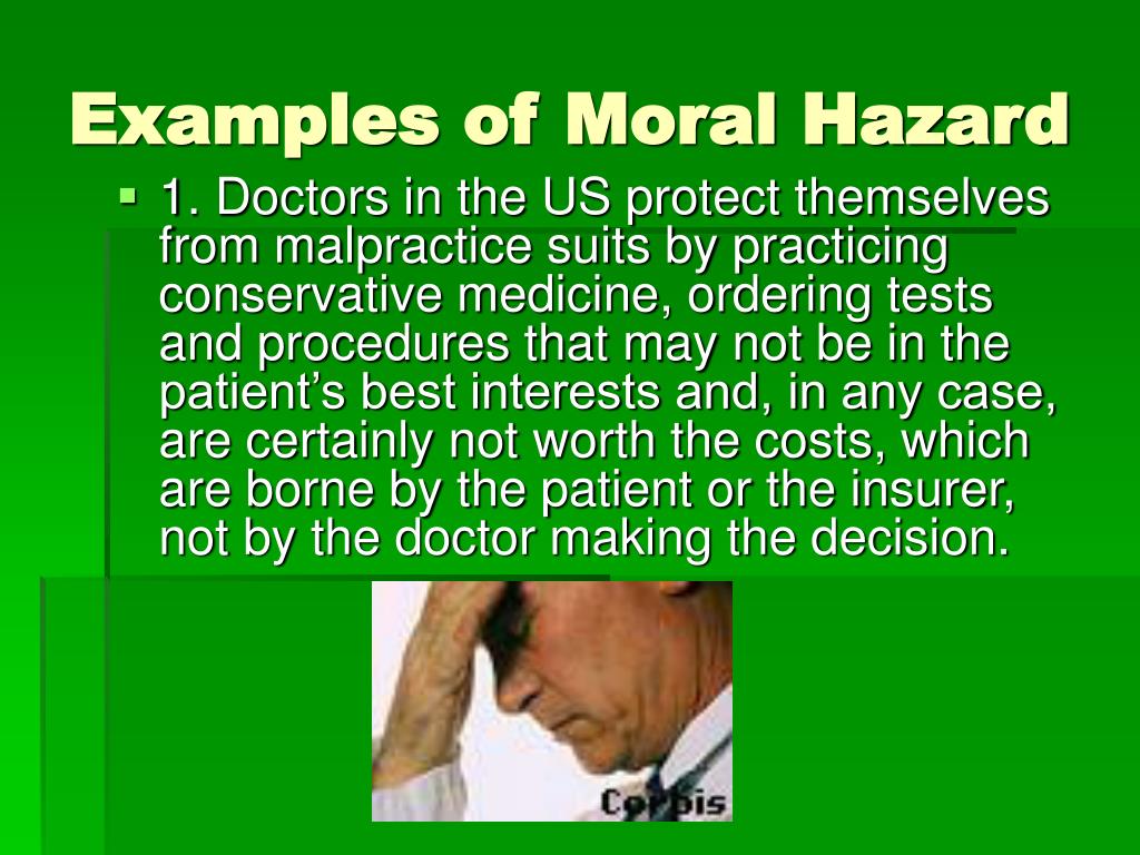 PPT Moral Hazard PowerPoint Presentation, free download ID314791