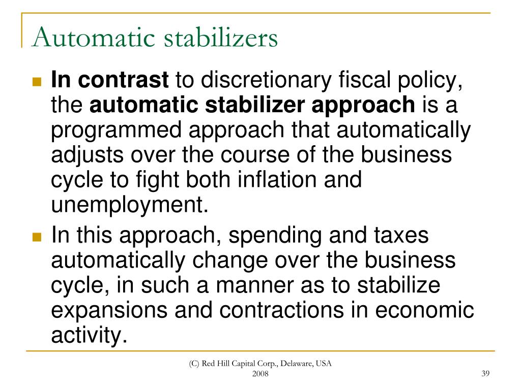 PPT Final Lecture Fiscal Policy PowerPoint Presentation ID315037