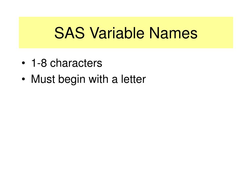 PPT SAS Programming Introduction PowerPoint Presentation, free