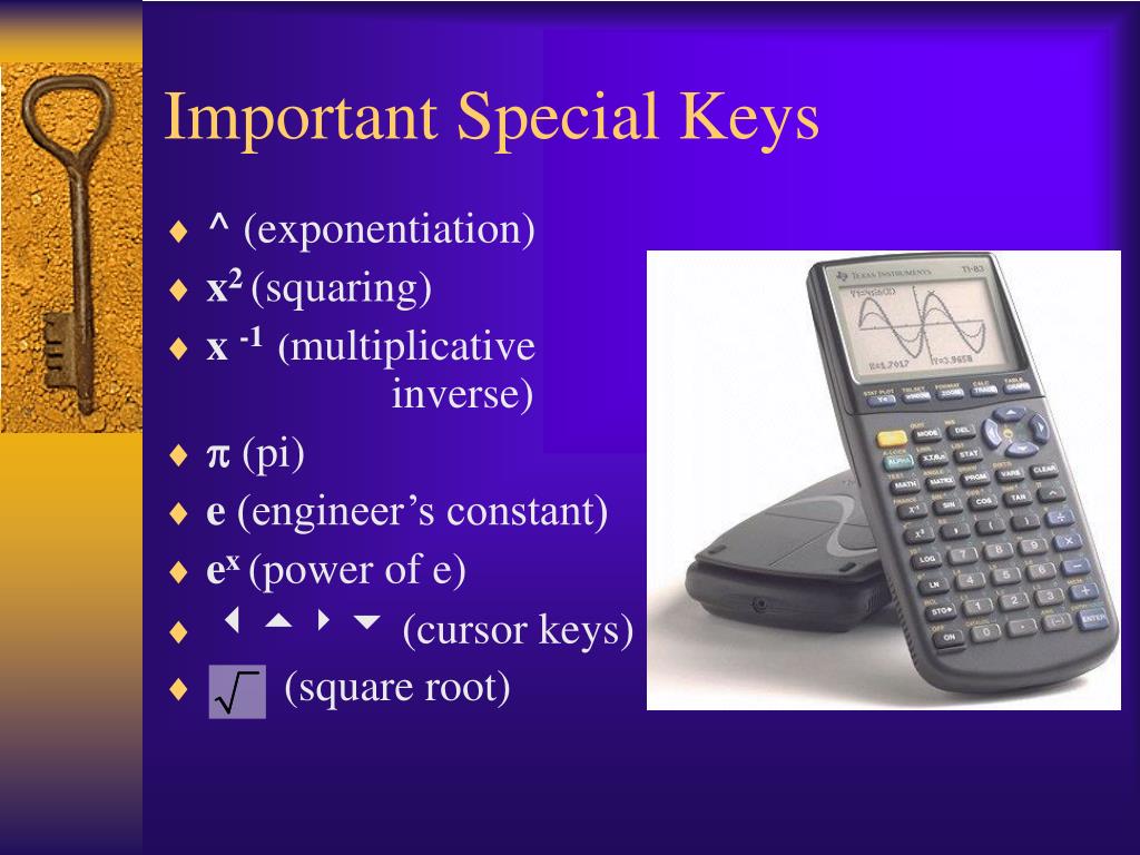 PPT The TI83 Calculator PowerPoint Presentation, free download ID