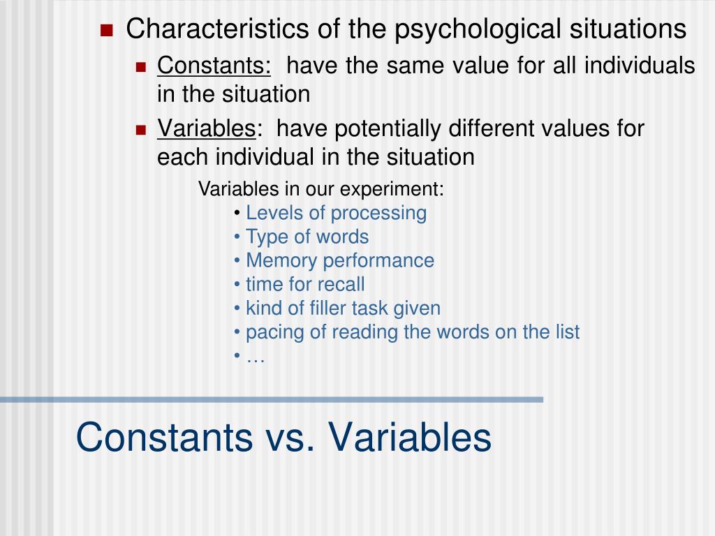 PPT Experiment Basics Variables PowerPoint Presentation, free
