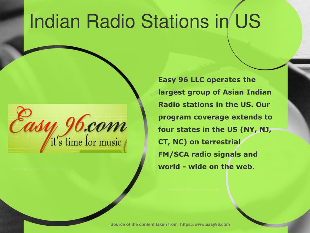 PPT Indian radio stations in US PowerPoint Presentation, free