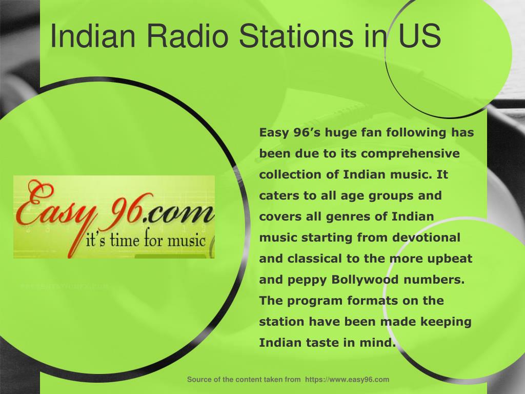 PPT Indian radio stations in US PowerPoint Presentation, free