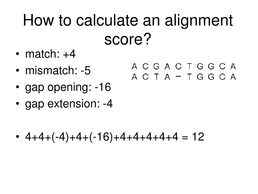 PPT Multiple sequence alignment PowerPoint Presentation, free