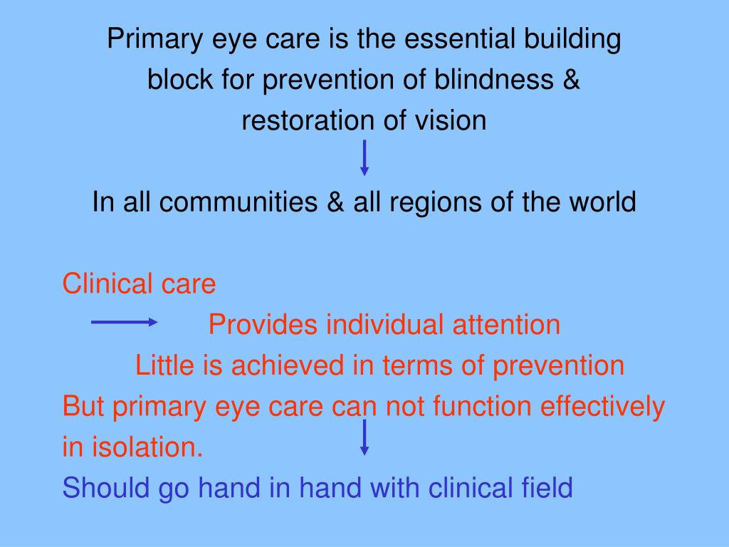PPT Community ophthalmology PowerPoint Presentation, free download