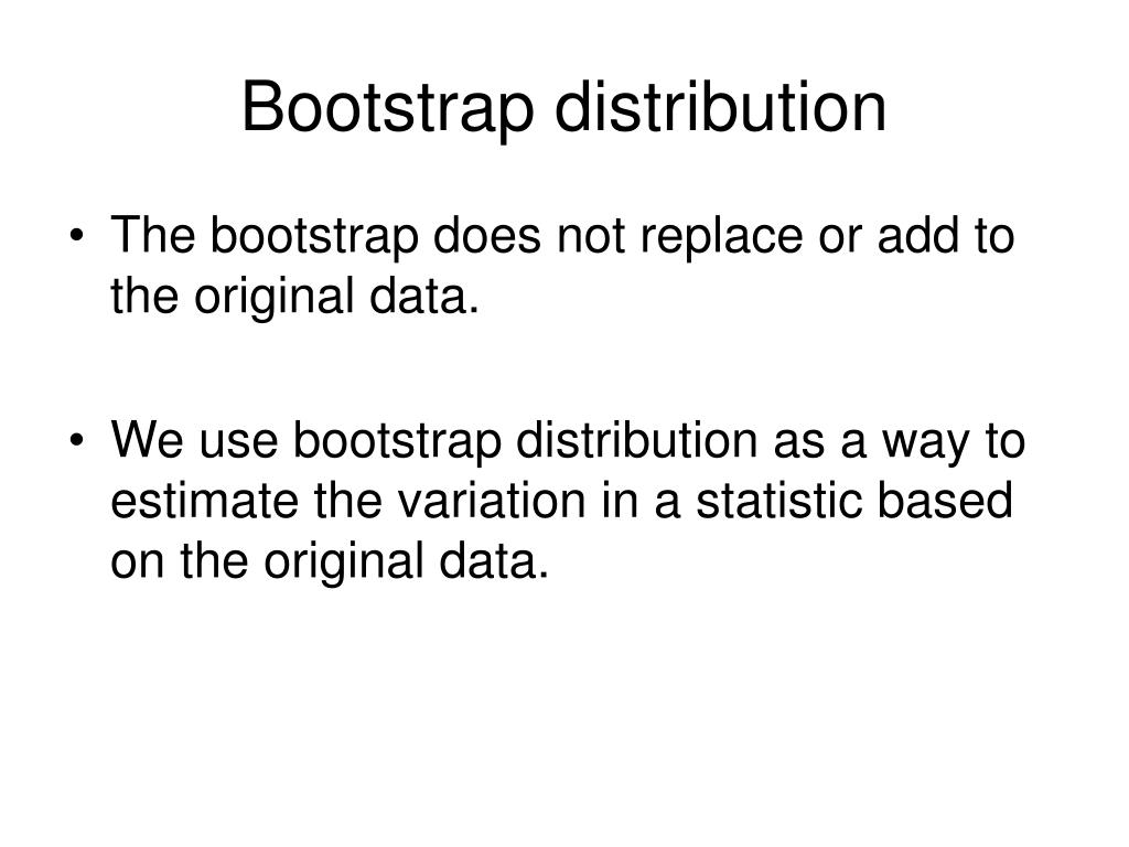 PPT Bootstrapping PowerPoint Presentation, free download ID320241
