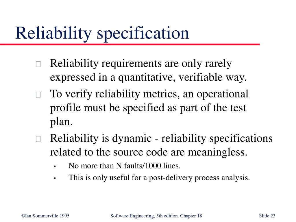 PPT Software Reliability PowerPoint Presentation, free download ID