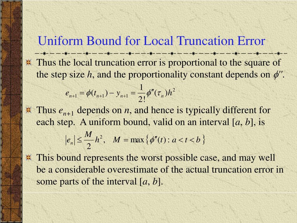 PPT Ch 8.1 Numerical Methods The Euler or Tangent Line Method