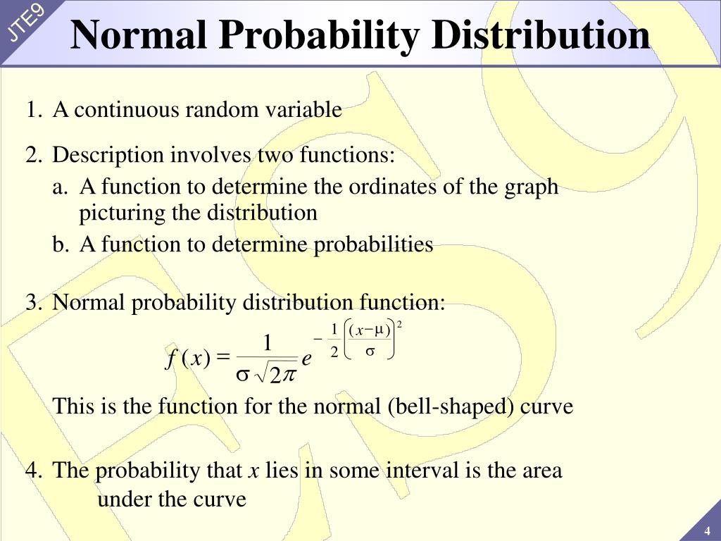 PPT Chapter 6 Normal Probability Distributions PowerPoint