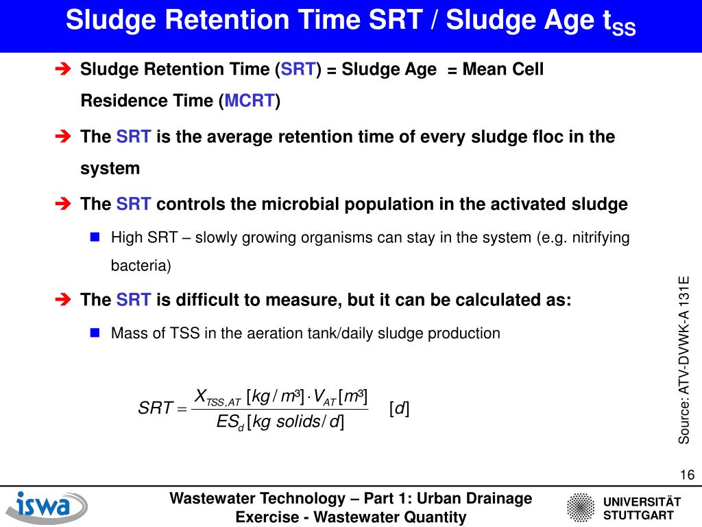 PPT Wastewater Technology Part 2 Wastewater treatment Exercise