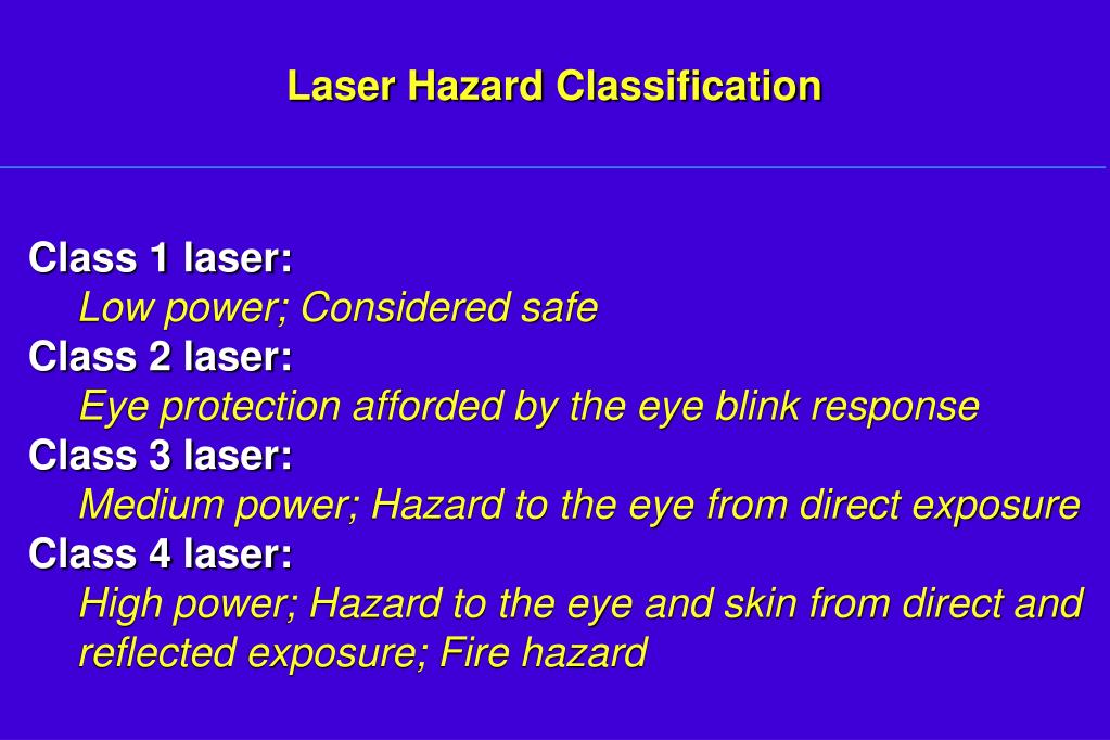 PPT MGH Wellman Center for Photomedicine Laser Safety PowerPoint