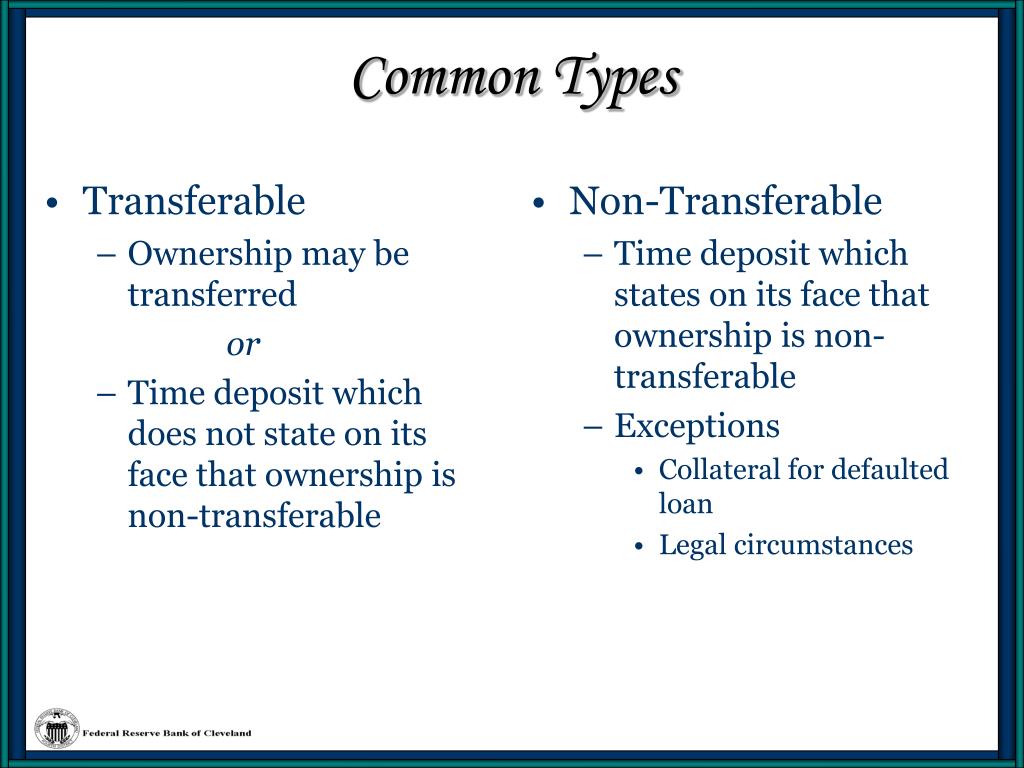 PPT D1 Total Time Deposits F1 Large Time Deposits BB1 NonPersonal