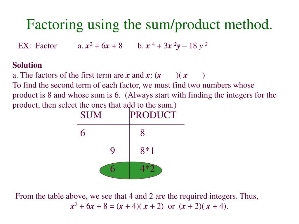 PPT P.5 Factoring Polynomials PowerPoint Presentation, free download