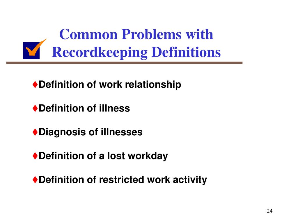 PPT OSHA Recordkeeping Guidelines for Occupational Injuries and