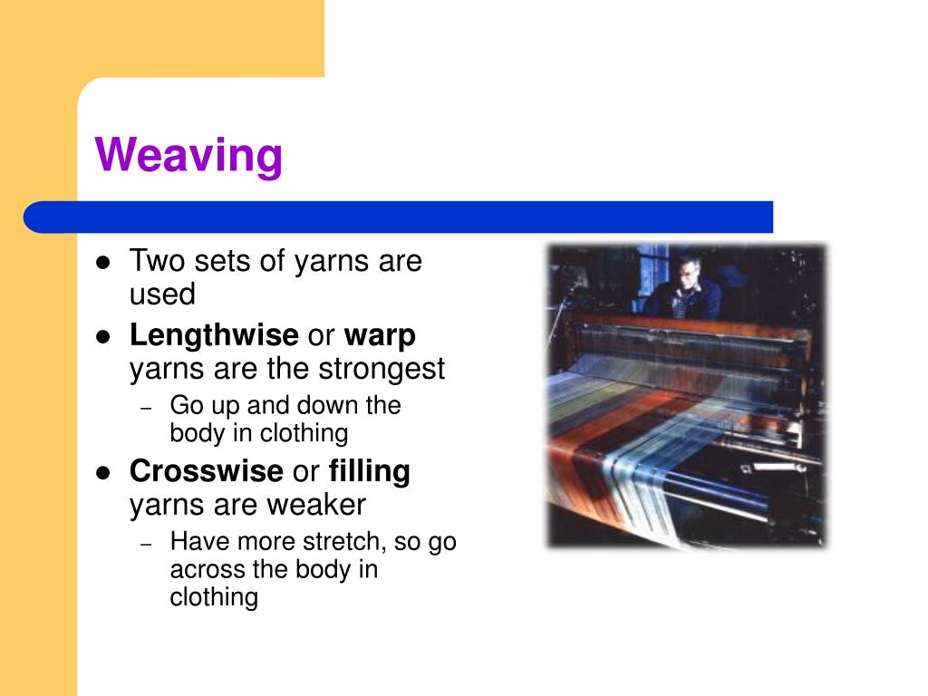 PPT Yarn to Fabric PowerPoint Presentation, free download ID326050