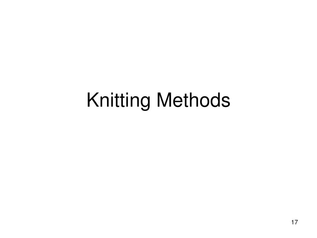 PPT Introduction to Textile Fabrics Knitting PowerPoint Presentation