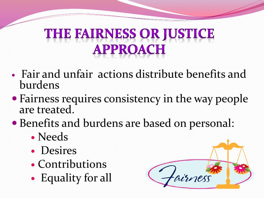 PPT Justice of Fairness Approach PowerPoint Presentation ID326397
