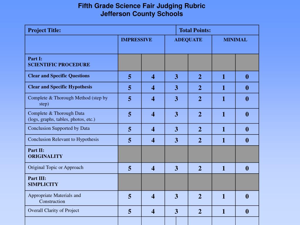 PPT Science Fair PowerPoint Presentation, free download ID326732