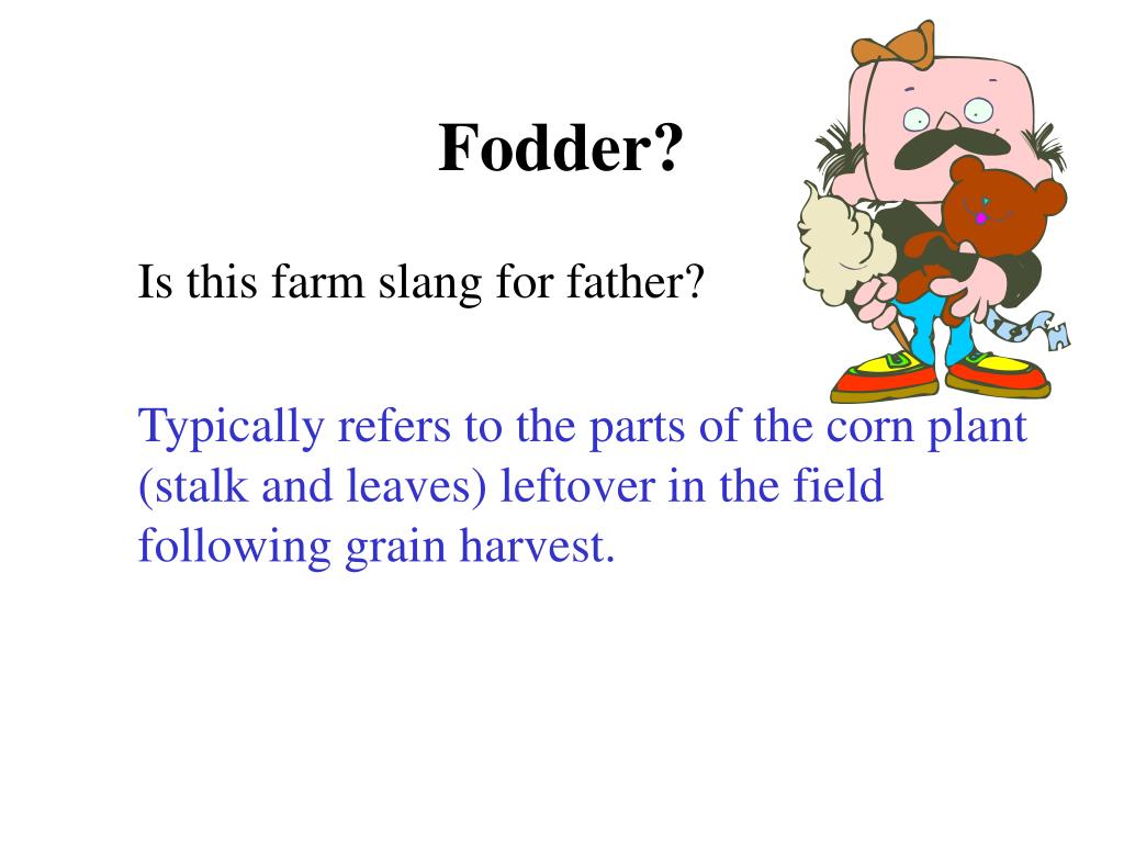PPT Basic Agricultural Terminology A Quiz for New Farmers PowerPoint