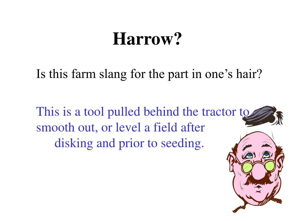 PPT Basic Agricultural Terminology A Quiz for New Farmers PowerPoint