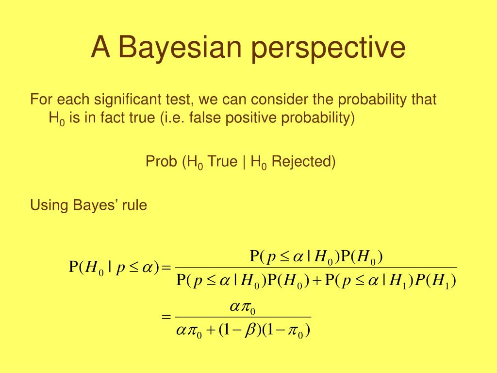PPT Multiple Testing, Permutation, False Discovery PowerPoint