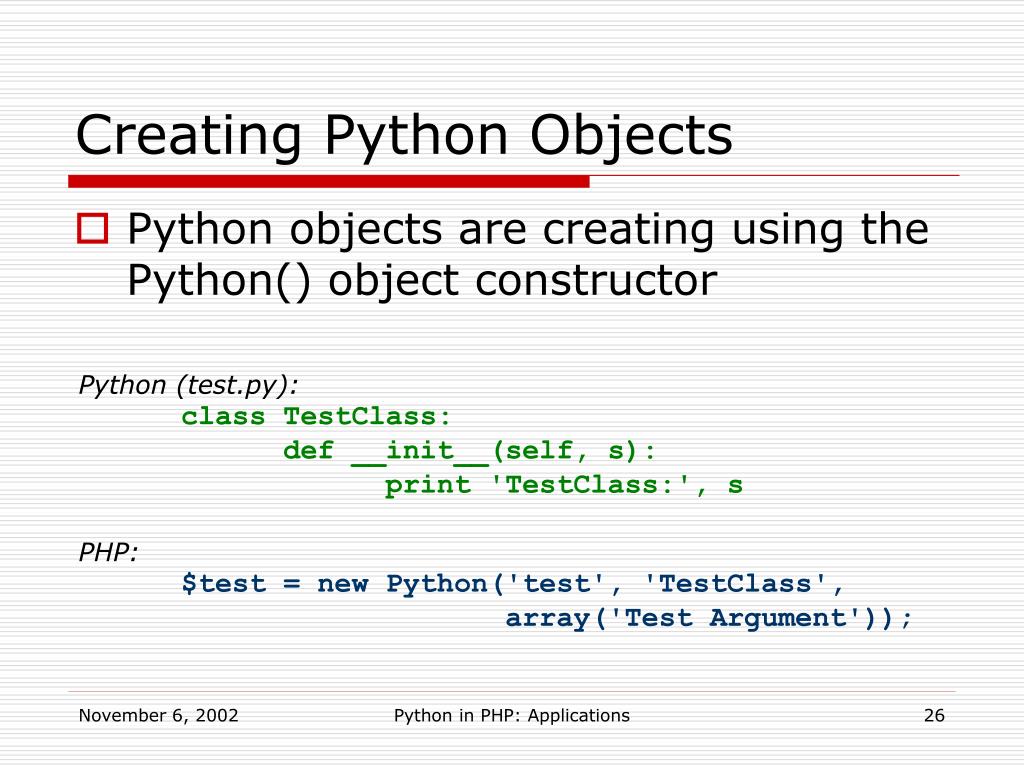 PPT Python in PHP Applications PowerPoint Presentation ID327434